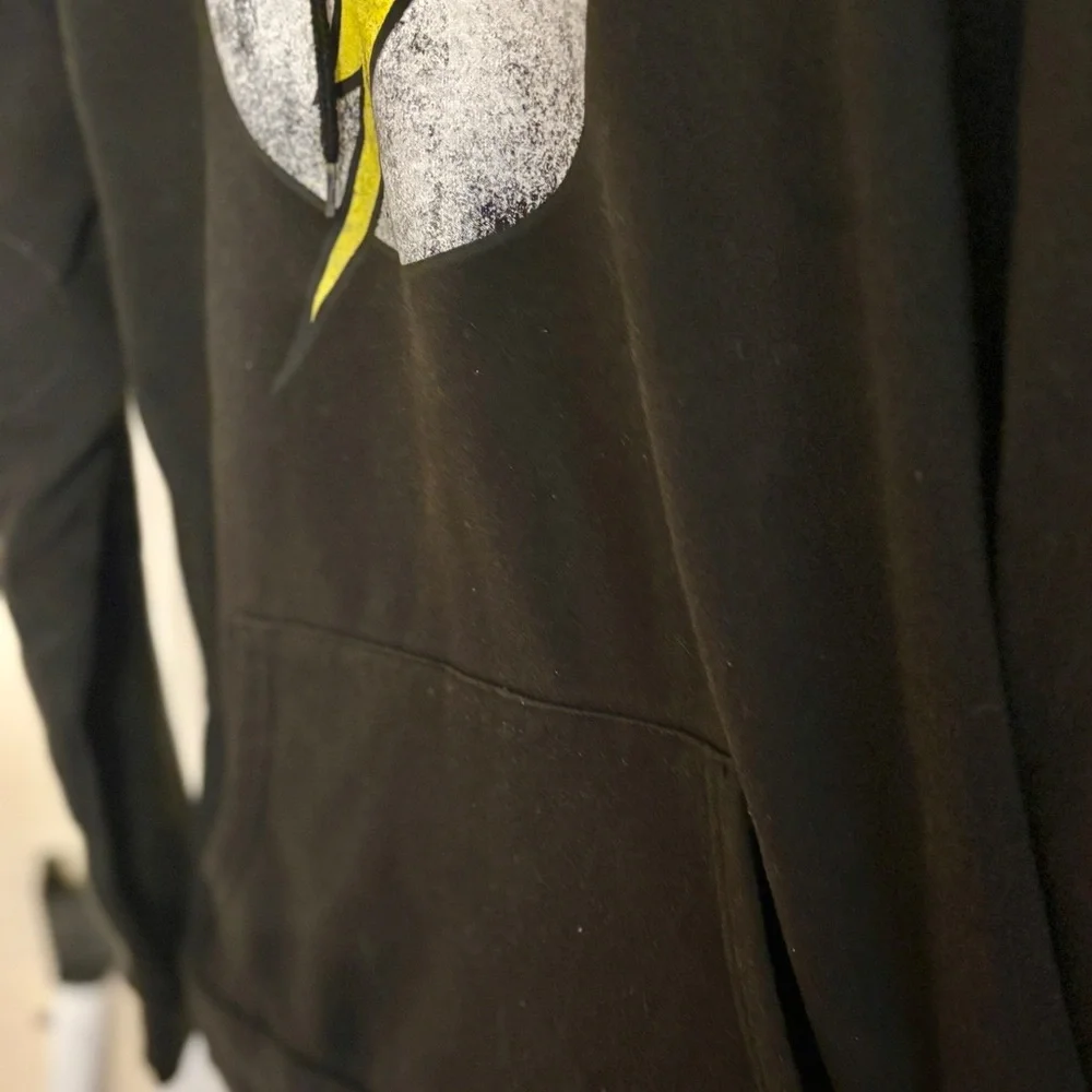 DC Comics The Flash Logo Distressed Hooded Sweatshirt - Picture 9 of 15